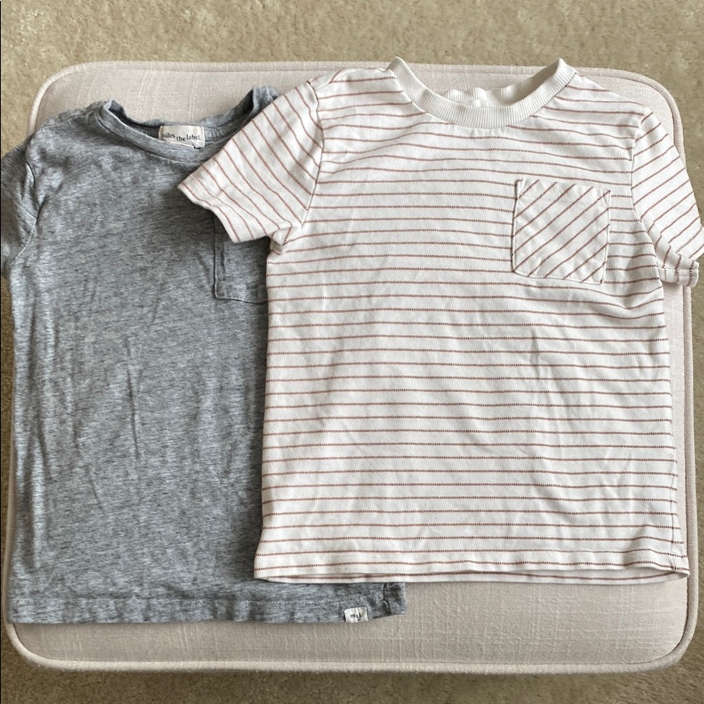 Miles The Label boys tees 4-5Y